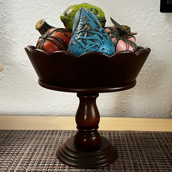 Fitz and Floyd Art Vintage Midcentury Fitz Floyd Paper Mache Faux